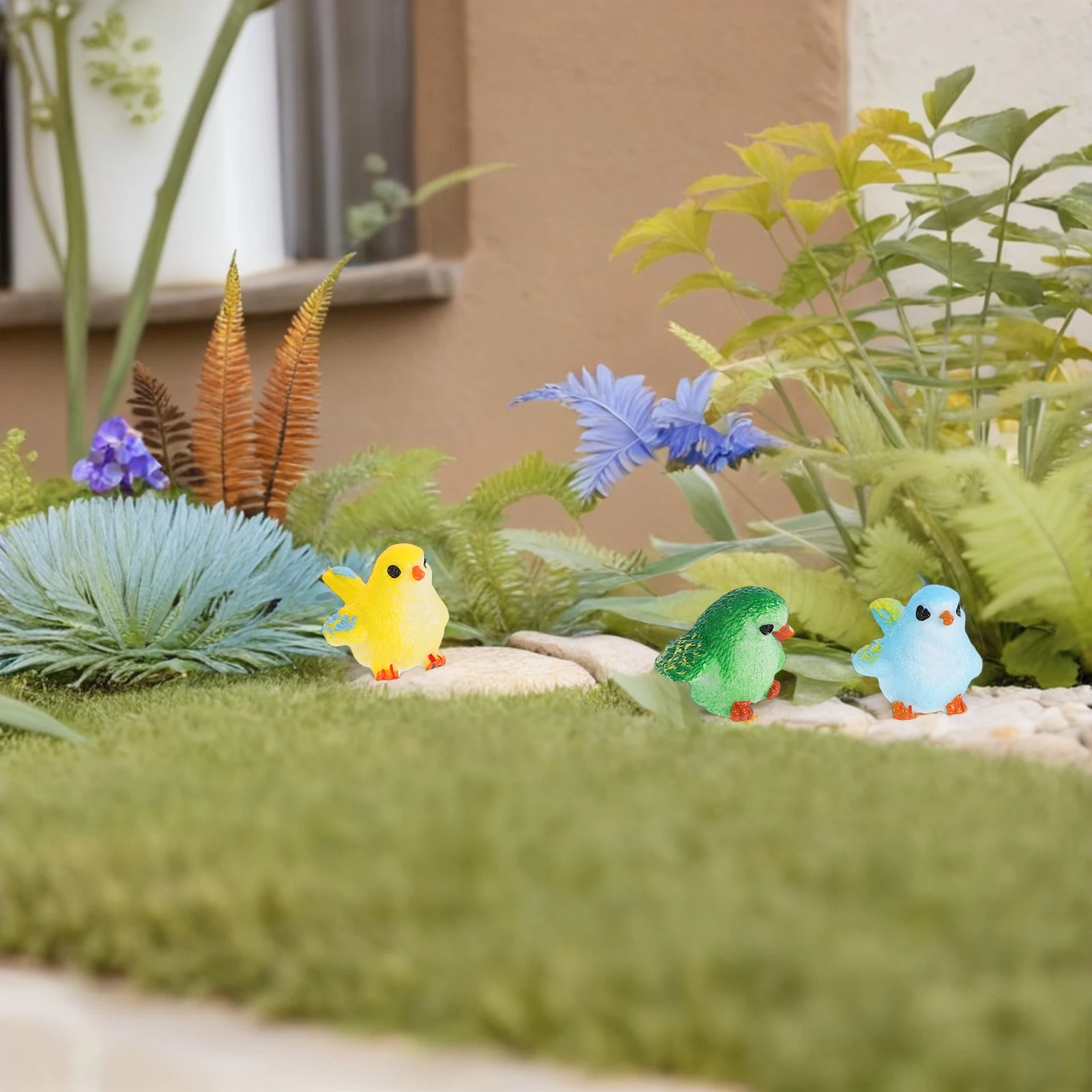 

Micro Landscape Bird Animal Figurines Decorative Pot Garden Accessories Bonsai Landscaping Ornaments Statues for Party Supplies