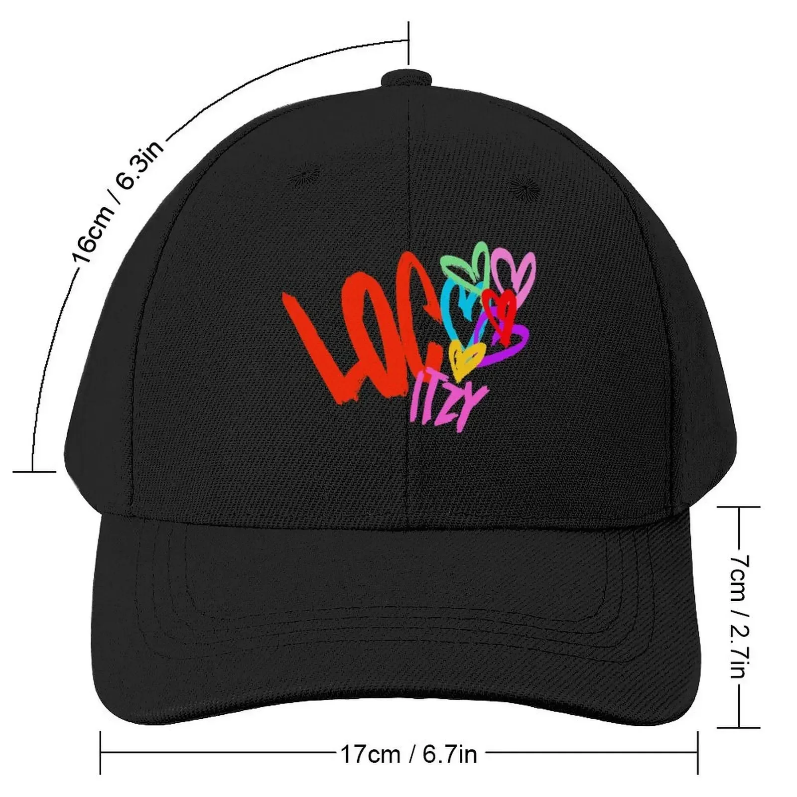 ITZY / LOCO 야구 모자 더비 모자 등산 낚시 모자 남성 모자 여성