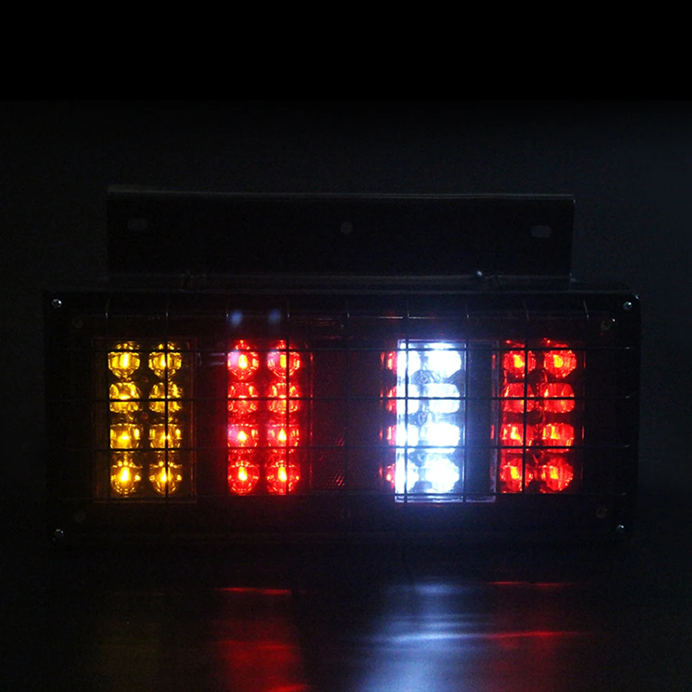 

2 pcs LED Light Multi-functional Brake Tail Light Reverse Brake Signal for Truck Trailer Caravan High Brightness Long Life