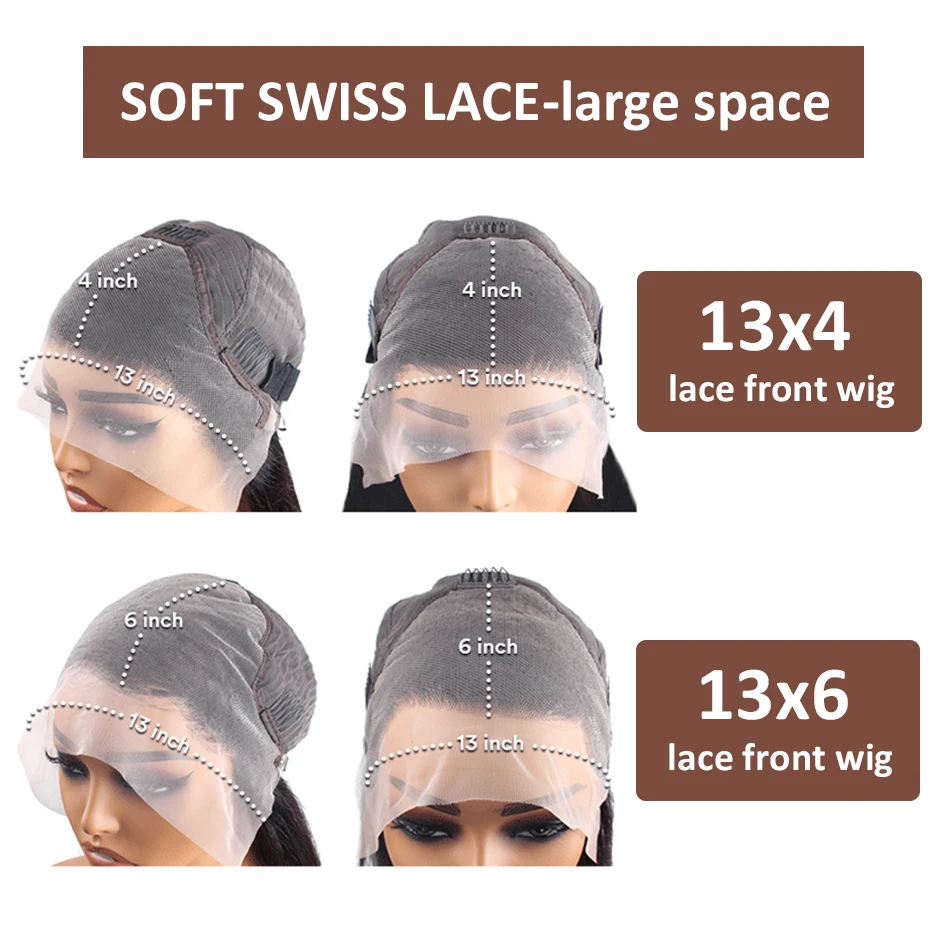 13X6 العسل شقراء الجسم موجة خصلات الشعر المستعار الإنسان 13X4 Hd الدانتيل الشفاف الباروكة الأمامية 30 36 بوصة الملونة الدانتيل الجبهة الباروكات للنساء