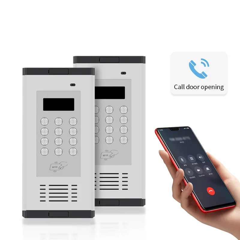 الهاتف الذكي بطاقة RFID GSM K6 اللاسلكية 2G 3G 4G نظام التحكم في الوصول الداخلي للشقة