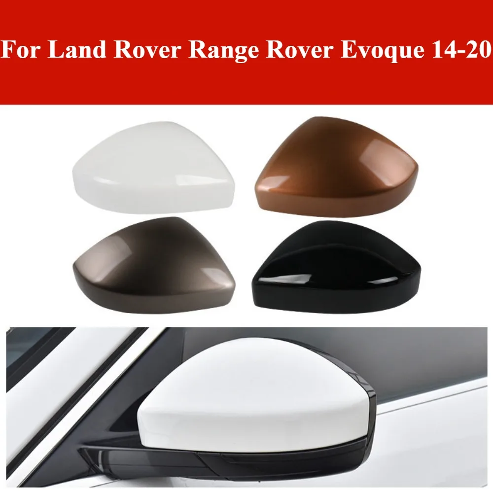 For Land Rover Range Rover Evoque 14-20 Side Mirror Cover Frame Mirror Glass Lens For Jaguar E-Pace F-Pace 16-21