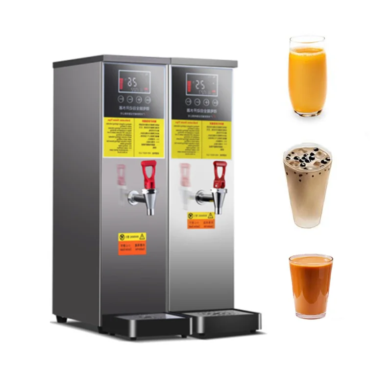 เครื่องต้มน้ำเดือด pemanas Air listrik พาณิชย์110V 220V เครื่องเครื่องทำน้ำอุ่นหม้อต้มชานม