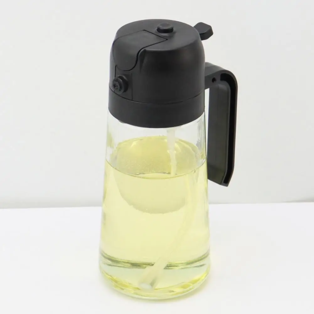 Spray Bottle for Precise Atomization Uniform Atomization Spray Bottle 2-in-1 470 Ml Oil Sprayer Bottle for Salad Barbecue