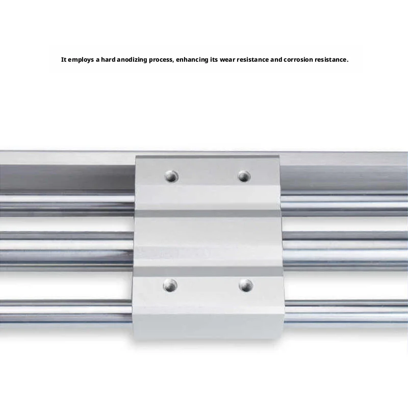 CDY1S Magnetically Coupled Rodless Air Cylinder Double Acting Pneumatic Cylinder 10-25mm Bore Stroke for Automation Equipment