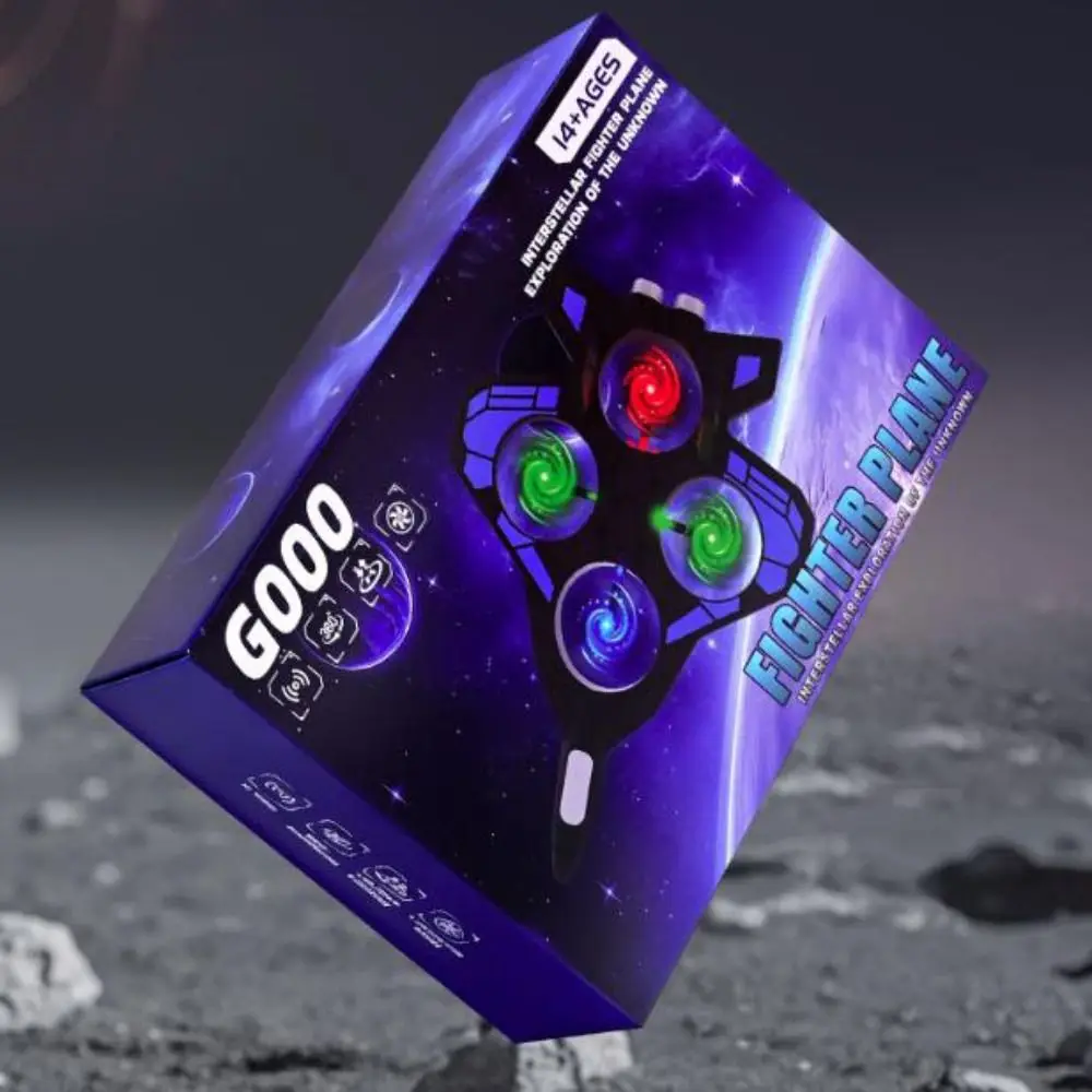 

EPP Foam Пульт дистанционного управления Foam Fighter Gravity Sensing 2,4G Stunt Четырехмоторный вертолет с подсветкой Портативный RC Хобби-реактивный самолет