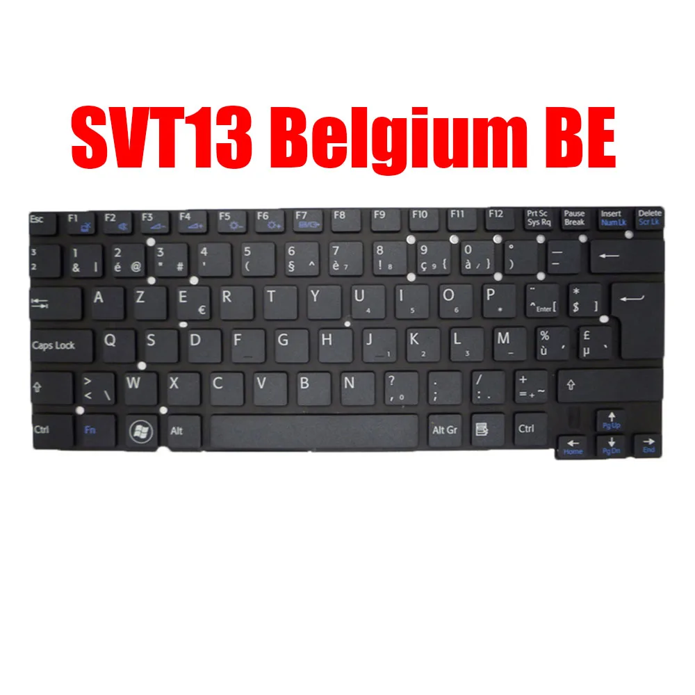 Belgium BE Laptop Keyboard For SONY SVT13 HMB8809NWB171A 149111111BE 149111111000 HMB8809NWA172A 149034491BE Black New