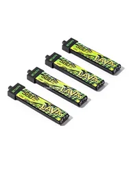 BETAFPV LAVA II Green 1S 550mAh 95C Battery (4PCS) NEW 2026 ver.