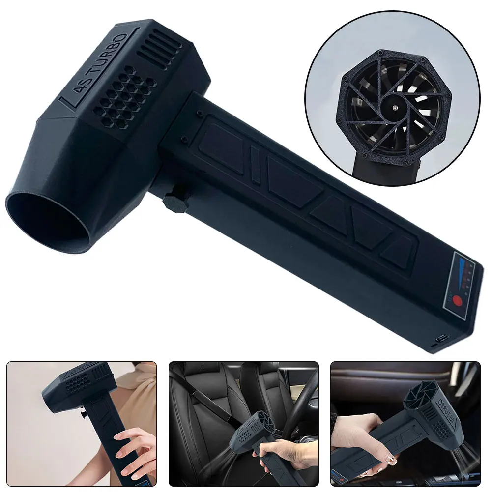 

Car Violent Blower 50mm Brushless Motor 4000mAh Lithium Battery Turbo Violent Fan High Power Blower Keyboard Cleaning Tool