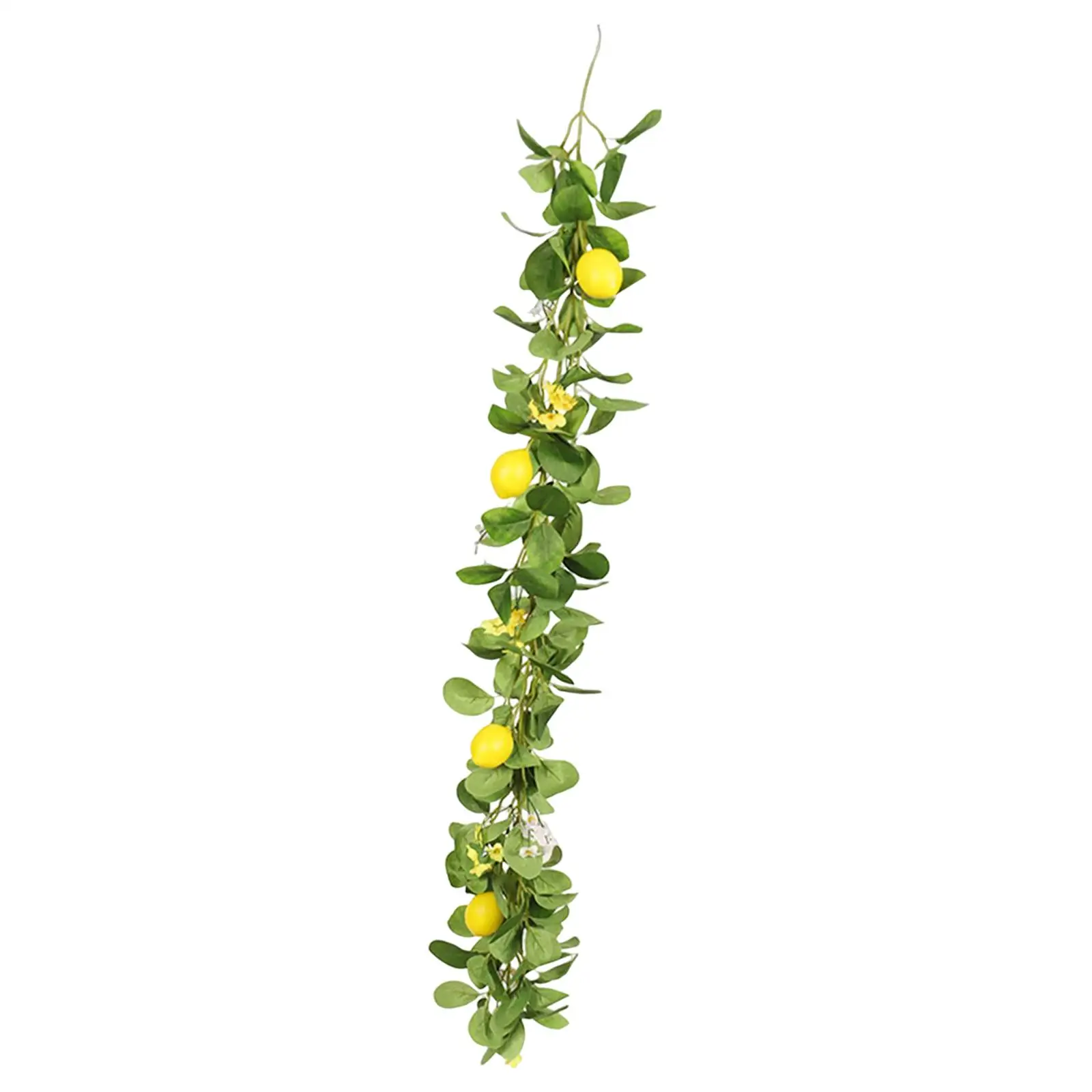 Artificial Lemon Garland Decoration Decor Faux Hanging for Wedding Valentines Day Party Home Decoration Summer