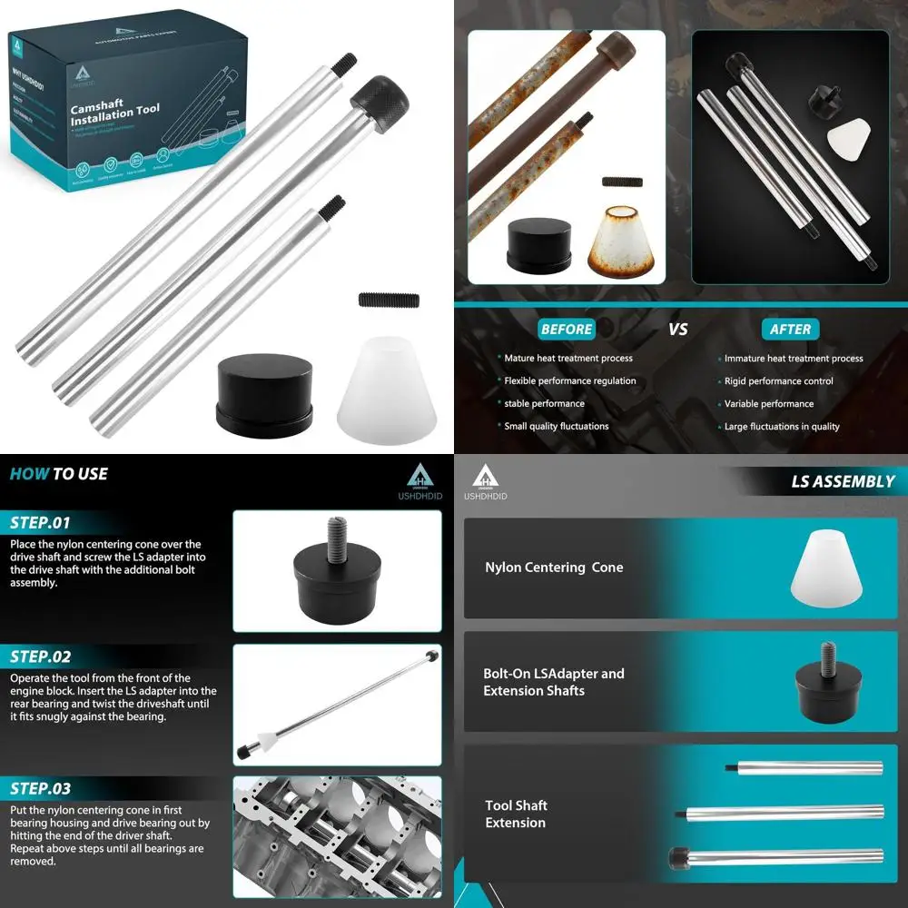 

Инструмент для установки кулачкового подшипника и комплект для снятия кулачкового подшипника двигателя Полная установка и снятие двигателя Chevy LS — крышки большинства отечественных