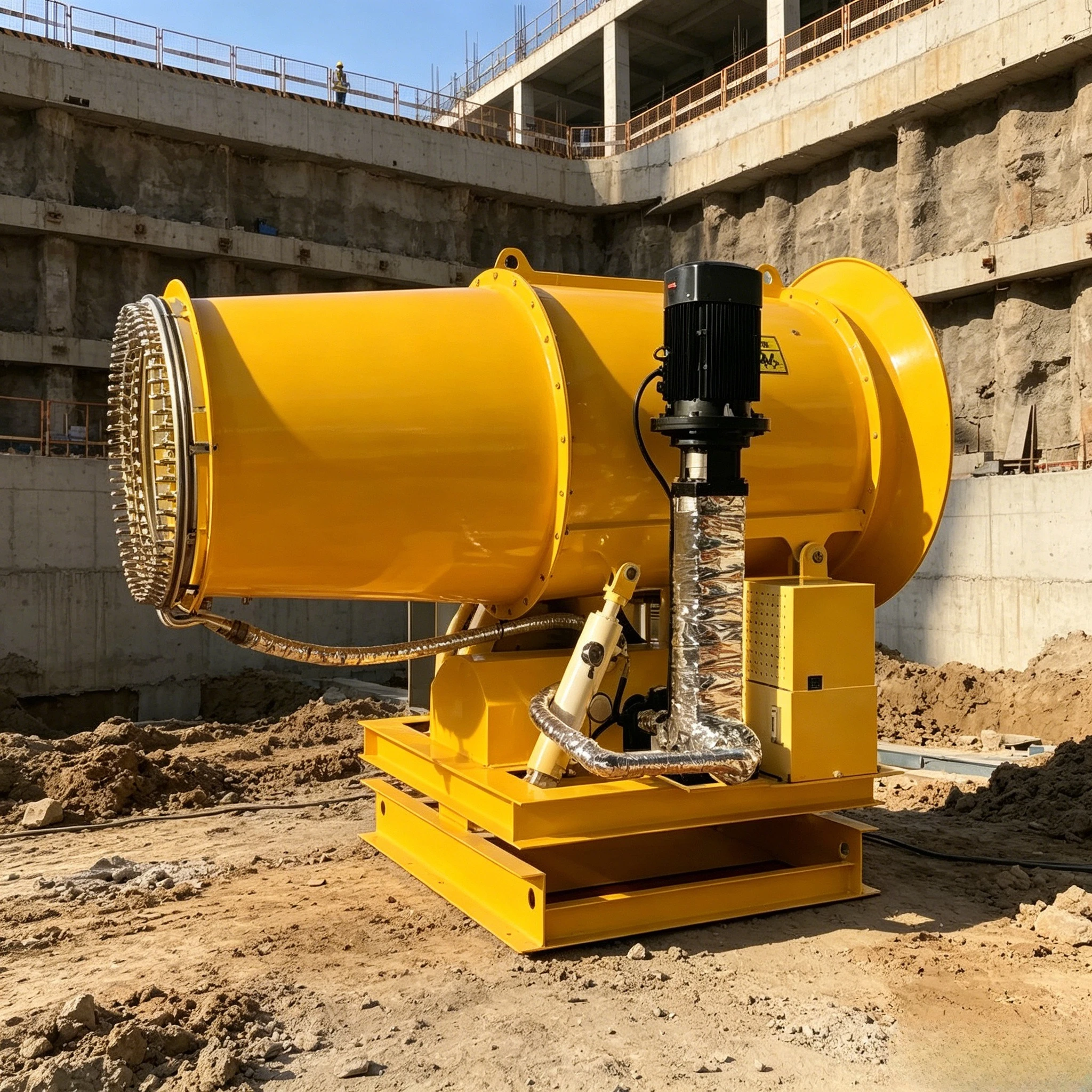 

Electric Automatic Spray Machine Agricultural Fog Cannon Dust Suppression System for Mines Customized Remote Control Farm Custom