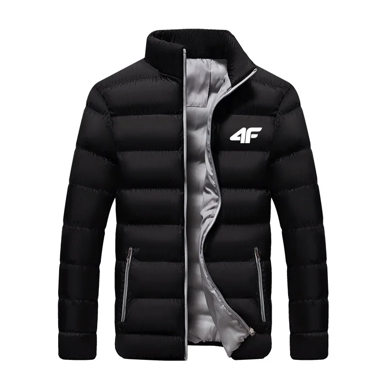 2024 Winter New Fashion Men\'s Long sleeved Cotton Jackets Zipper Jackets, Comfortable and Warm Jackets, Street Fashion Style