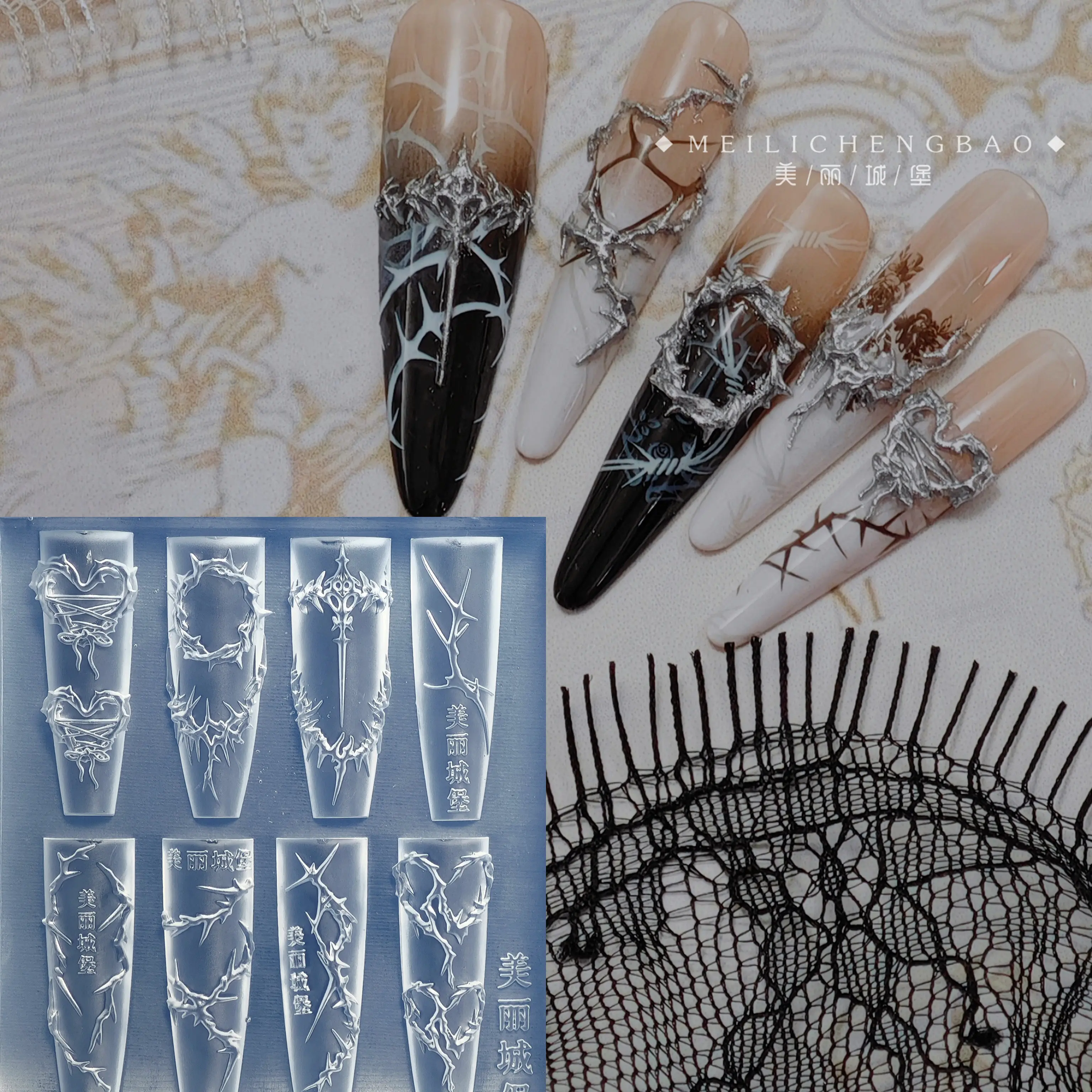 Nouveau moule en silicone Swan - Nail Art Laki Laki avis et prix