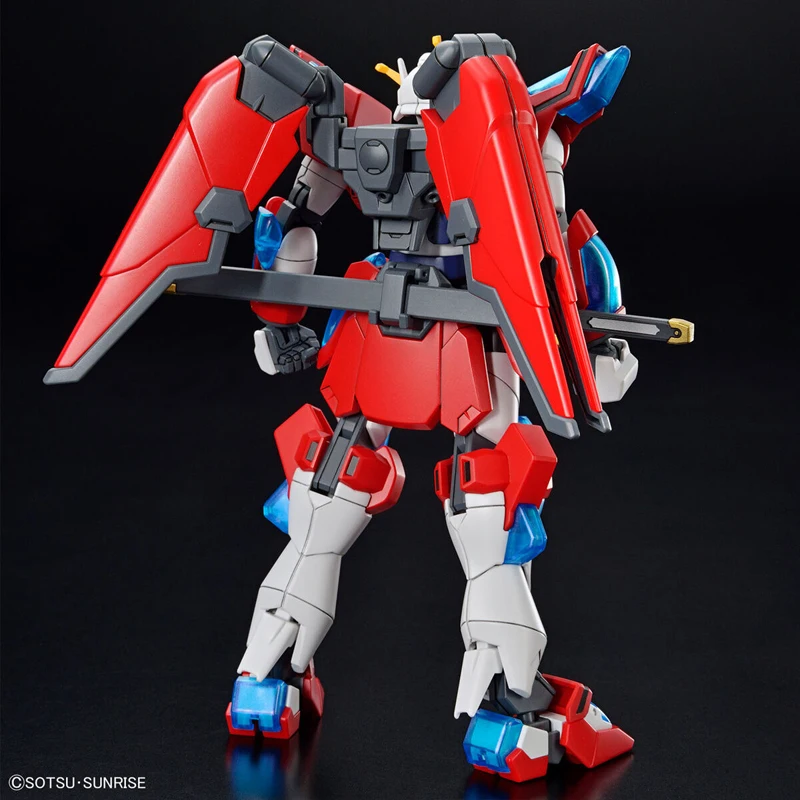 

Genuine Bandai Original GUNDAM HG 1/144 Series SHIN BURNING Anime Figure Assembly Model Toys Collectible Ornaments Gifts