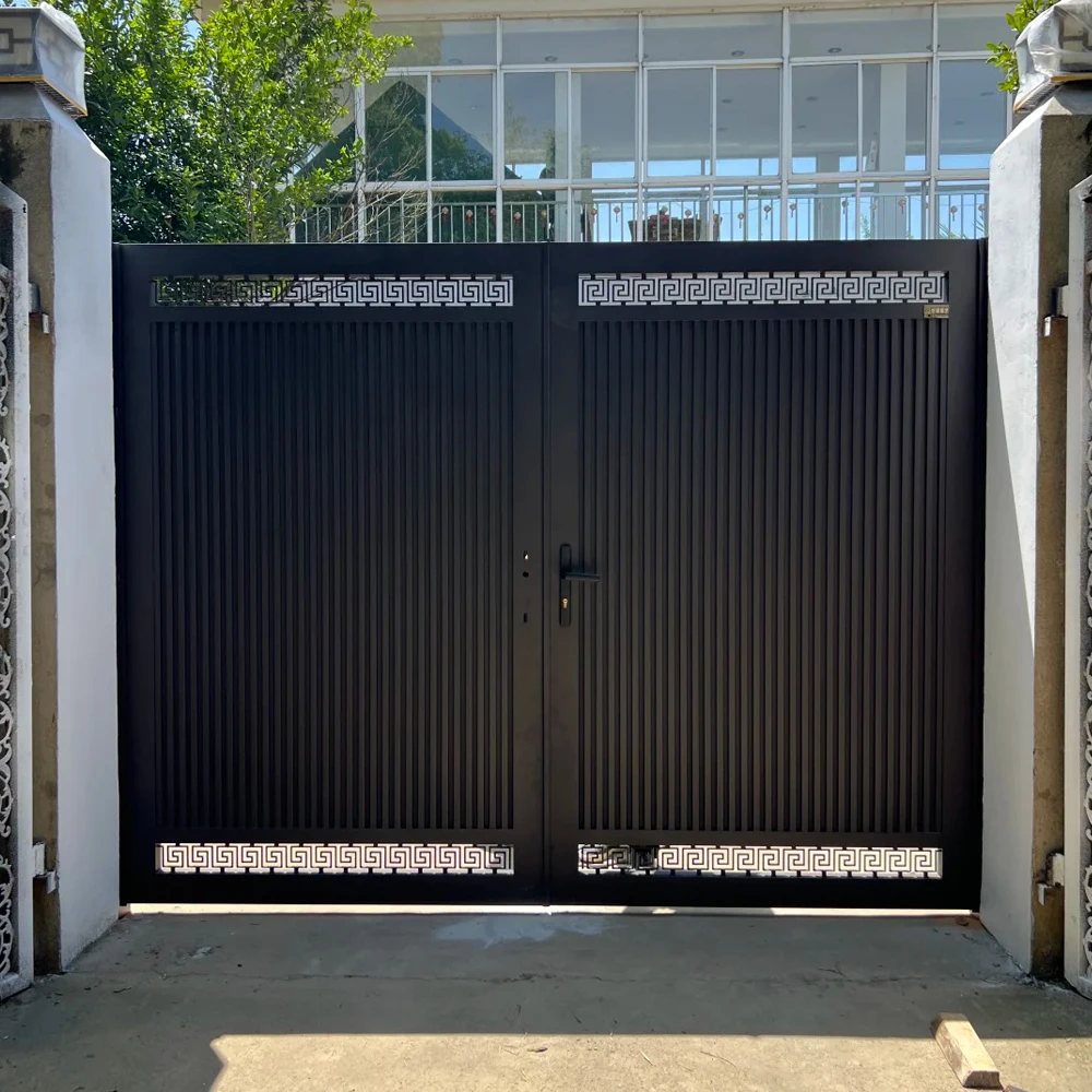 

*& European Style Security Door Steel Entrance Front Entry Exterior Apartment Main Metal Luxury Villa Double Leaf Fire Rated