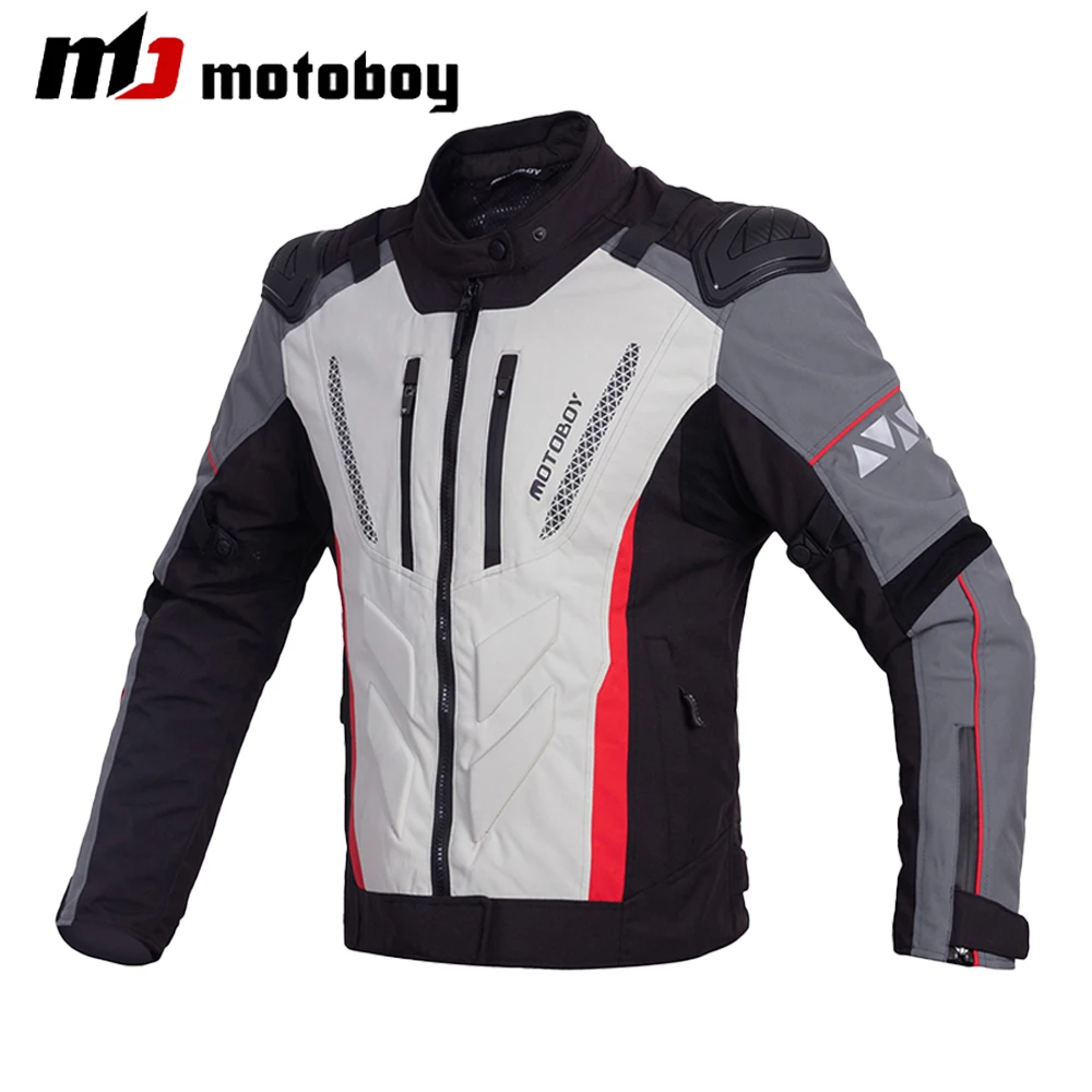 

RACING Motorcycle Jacket Waterproof Motocross Jacket Men Chaqueta Moto Protective Gear Motorbike Riding Jacket