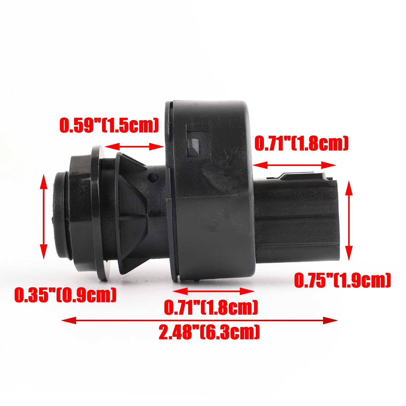 مفتاح مفتاح إشعال من OEMART ، 3 أوضاع ، 4 دبابيس ، ياماها وحيد القرن 450 ، 660 ، 700 ، فايكنغ ولفيرين ، R-المواصفات ، YXZ ، 1000R ، 5UGH25100000 #3