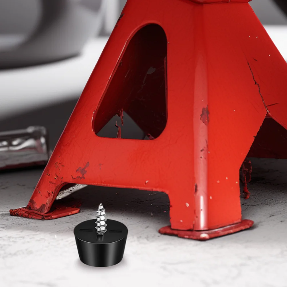 

100 pcs Furniture Feet Pads Non Slip Round Chair Leg Protectors For Hardwood Floors Rubber Table Leg Caps Bumpers