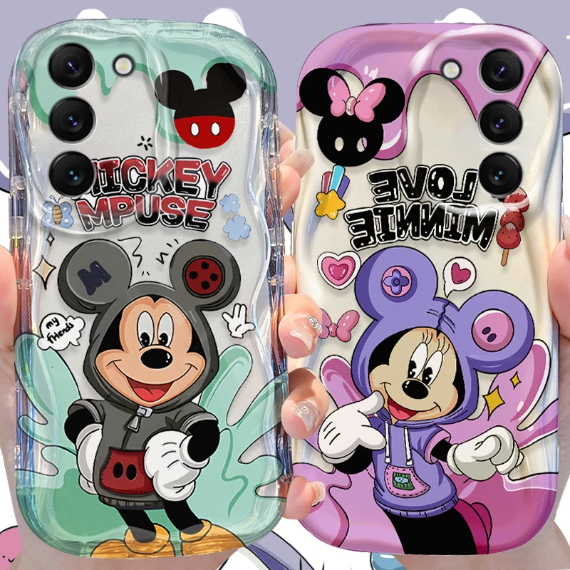 Disney Mickey Mouse Case for Samsung Galaxy S24 S23 S22 S21 Ultra Plus S20 FE A73 5G A72 A71 A54 A53 A52 A51 A50S A50 Soft Cover