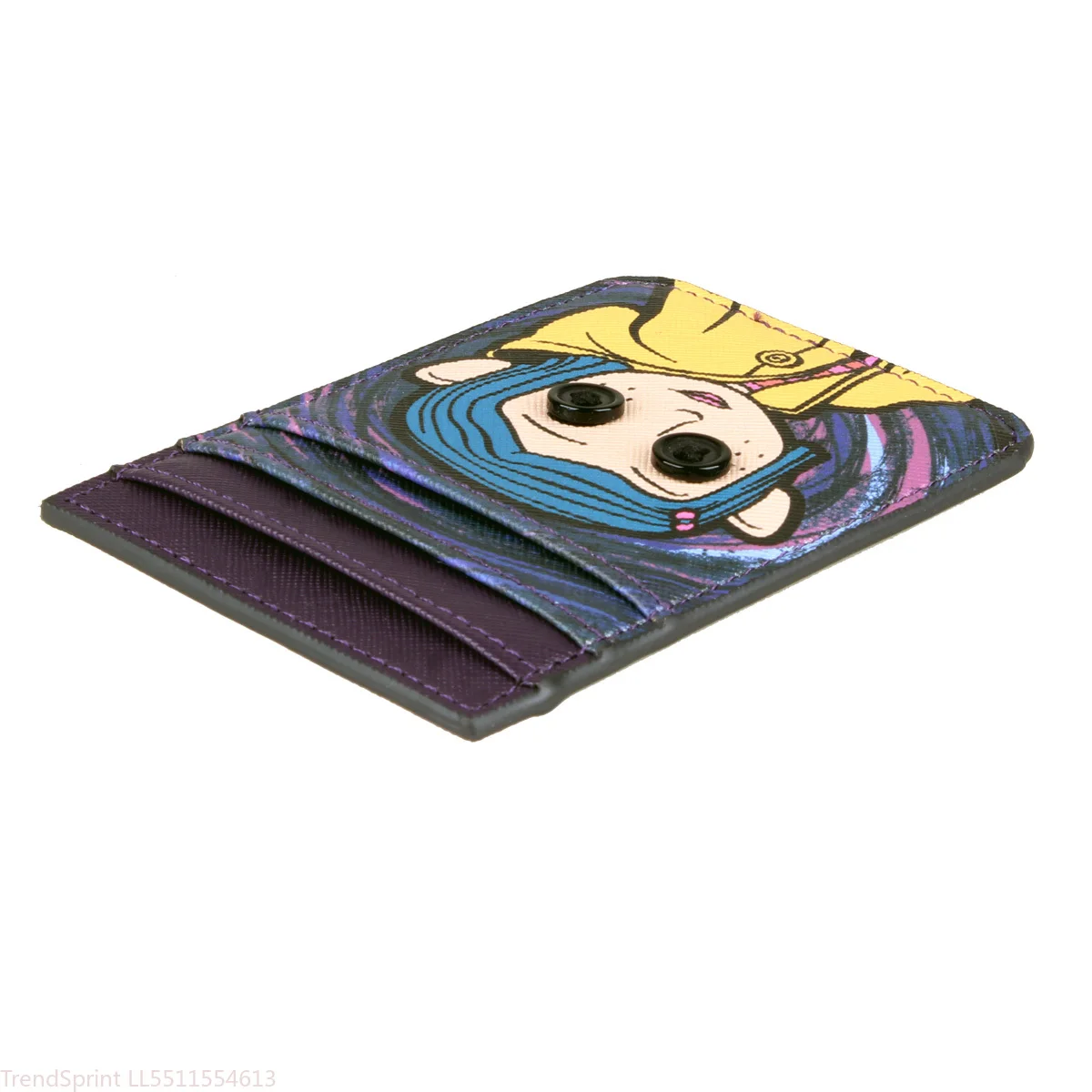 Women High‑Quality Cute Credit Card Holder Fashion ID Card Case With Clear ID‑Window For Daily Office Travel Wallet Accessory