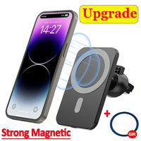 30W Magnetic Wireless Car Charger for Magsafe iPhone 15 14 13 12 Pro Max Xiaomi Samsung Magnet Air Vent Mount Phone Holder Stand
