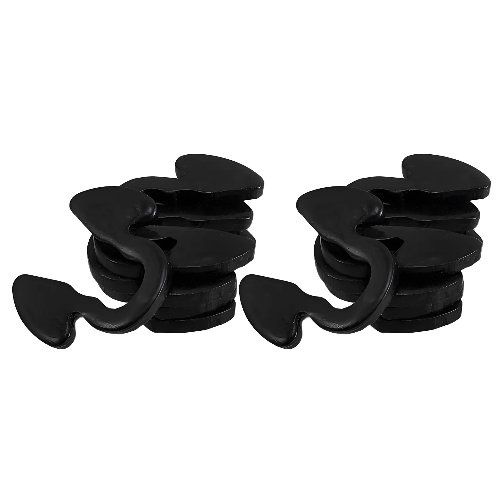 

10 Pcs Shift Cable Clips Black Plastic Compatible 4l80e 4l60e Precision Easy Installation Turbocharger Actuator Clamps