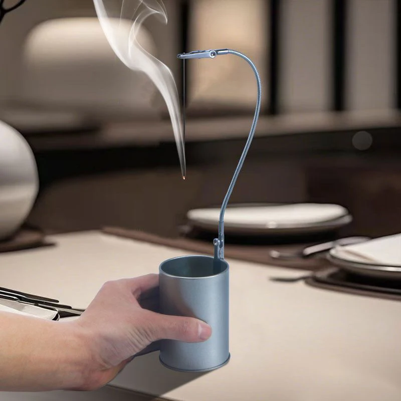 10 قطعة مشبك بخور معدني برأسين حامل لفائف البعوض مبخرة مشبك التمساح العالمي ناشر العطر ديكور المنزل #2