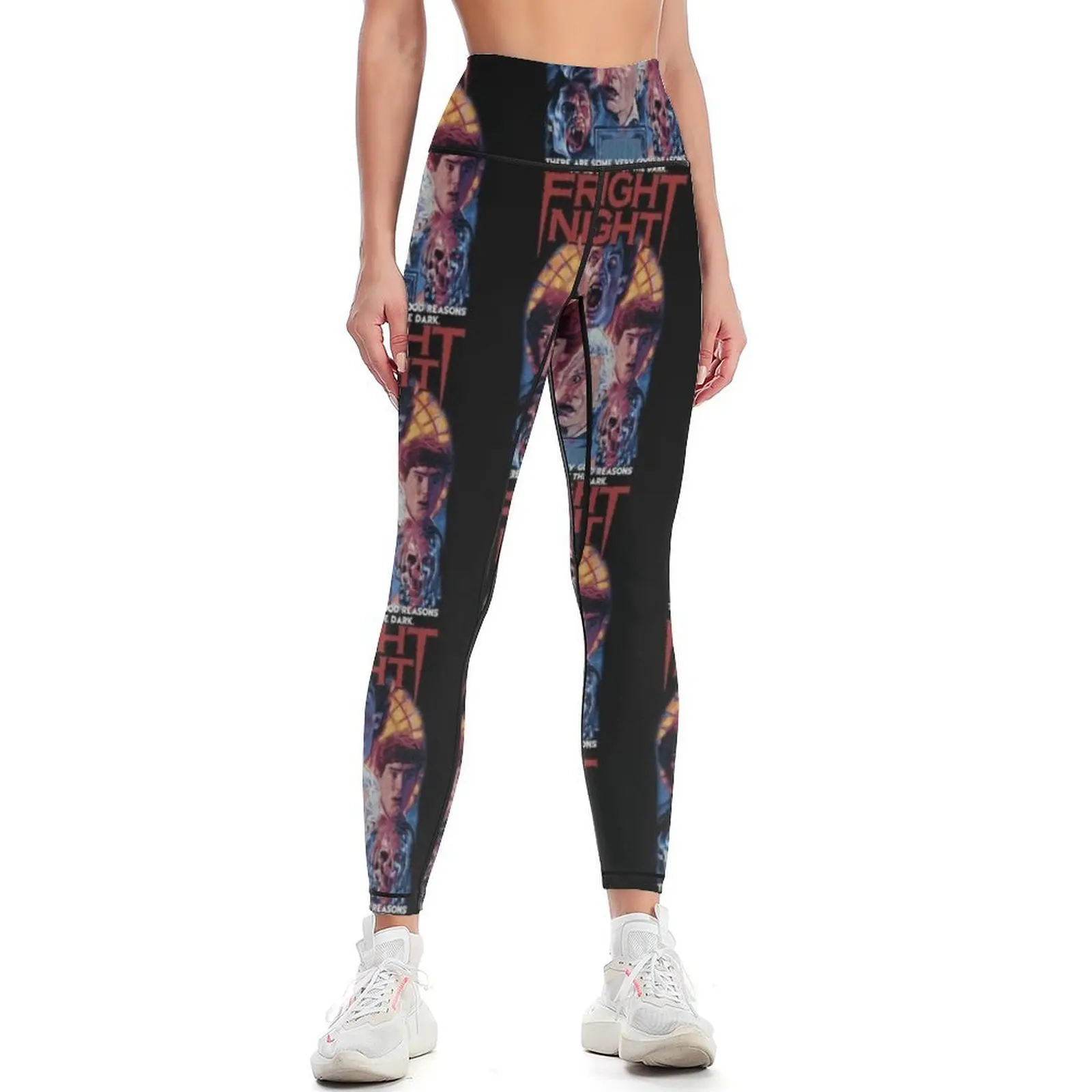 

Fright Night, Horror, Vámpiré Leggings sports shirts gym Sportswear woman gym Womens Leggings