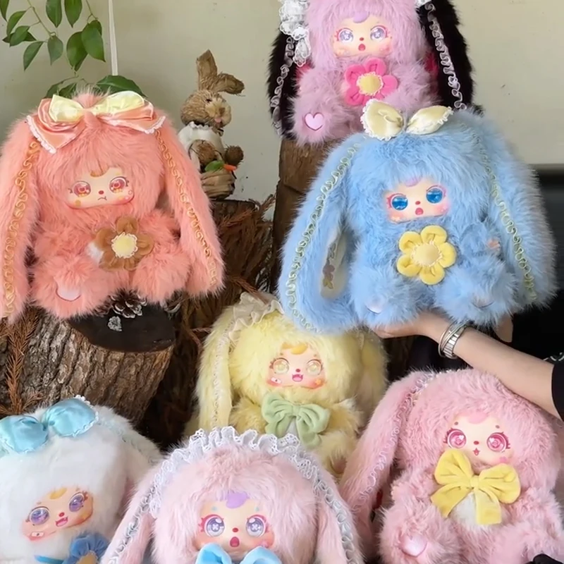 

Samuel Bunny Elf 680% Series Plush Blind Box Vinyl Face Cute Action Figure Decoration Halloween Toy Collectible Model Doll Gifts