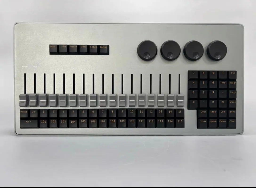 For Mini Plus Portable DMX512 Stage Lighting Dimming Console Compact Light Controller For Wedding Theater Live Show