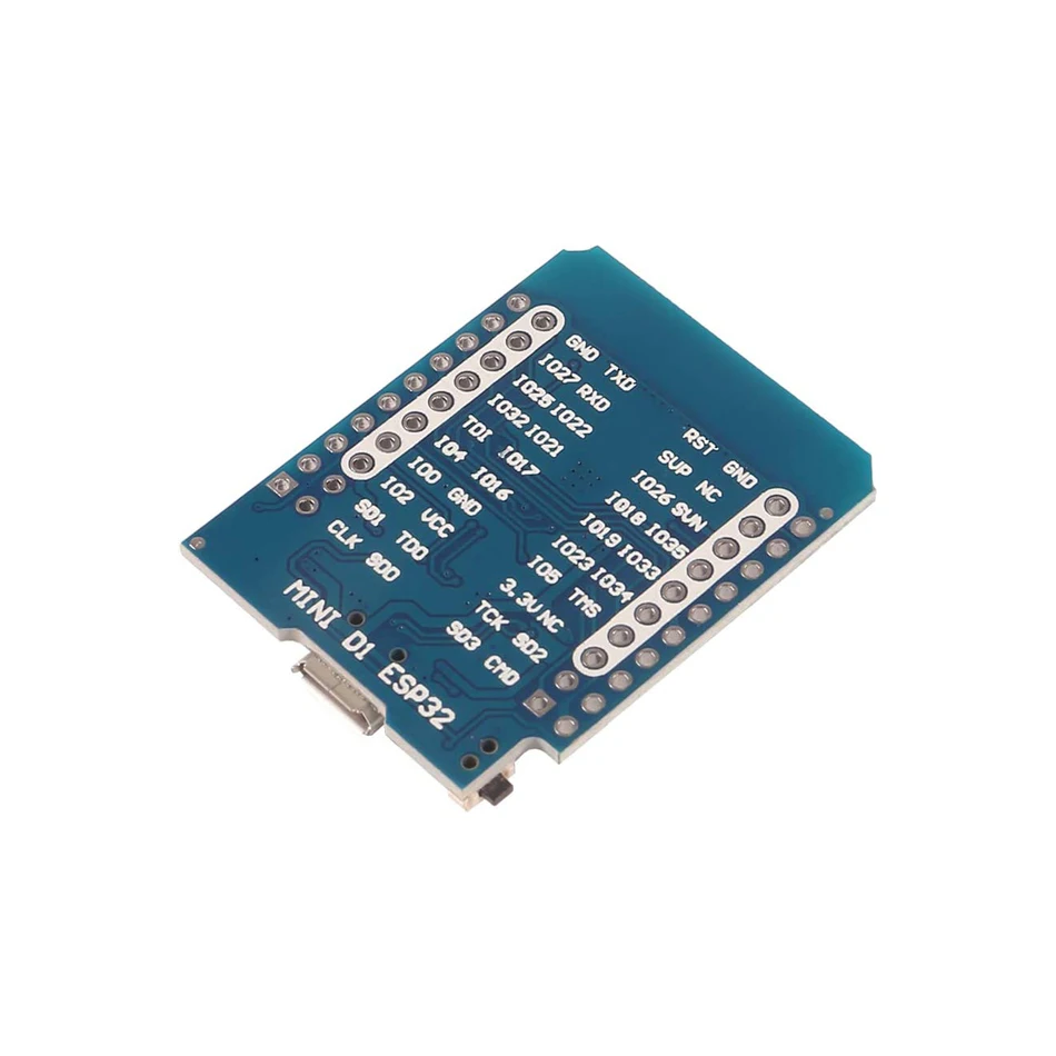 6pcs D1 Mini NodeMCU ESP32 ESP-WROOM-32 WLAN WiFi Bluetooth Development Board 5V Compatible with Arduino