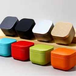 Portable Solid Color Mini Tin Box Tea Sealed Jar Packing Boxes Jewelry Candy Small Storage Can Coin Earring Headphones Gift Case