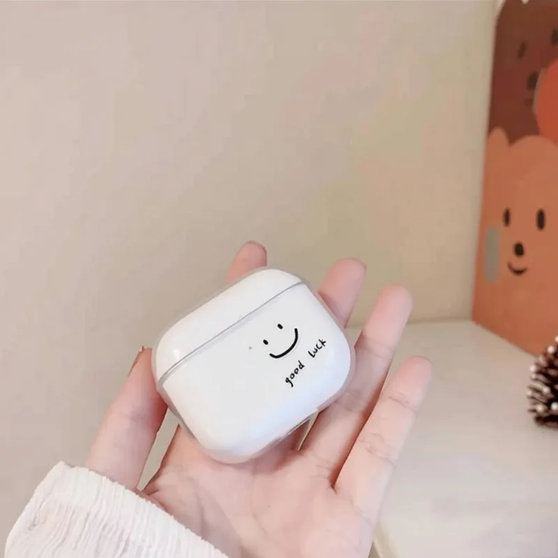 Niedliche Good Lucy Kopfhörer-Hülle für Airpods 4. 3. Generation Pro 3 2 Stoßfeste Abdeckung für Airpod 2 3 1 Schützende Zubehör-Schale Fundas – Detail 5