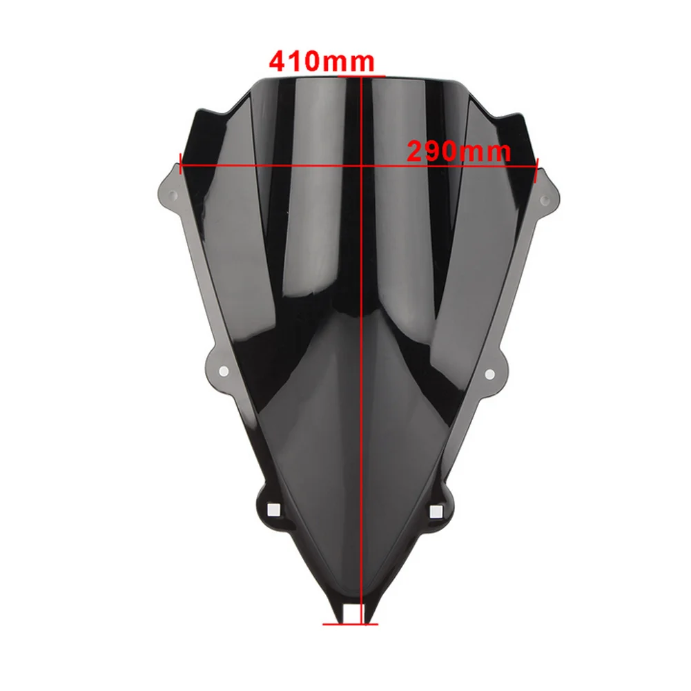 ABS Motorcycle Double Bubble Windshield For Aprilia RSV4 RSV 4 2009-2011 2012 2013 2014 WindScreen Accessories Fairing Deflector