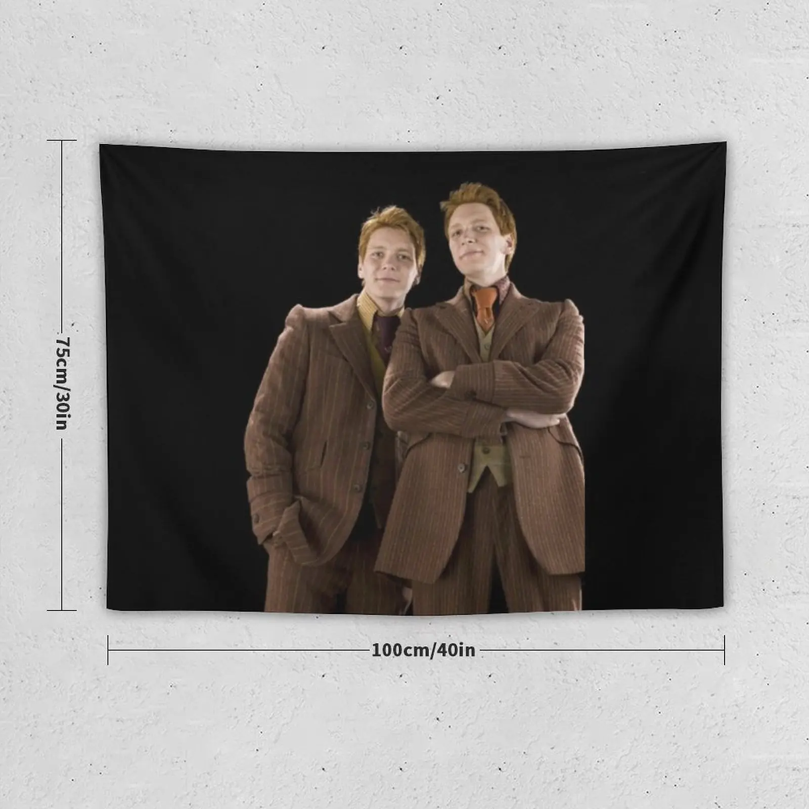 New Fred and George Weasley Tapestry Bed Room Decoration Room Decor Cute