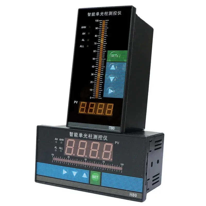 T80 Single Light Column Measuring and Controlling Instrument Liquid Level Display Liquid Level Meter Box Control Alarm
