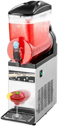 Slushie hine, 15L Single Tank Commercial Margarita hine, 60 Cups Stainl Steel Margarita Smoothie Frozen Drink hine