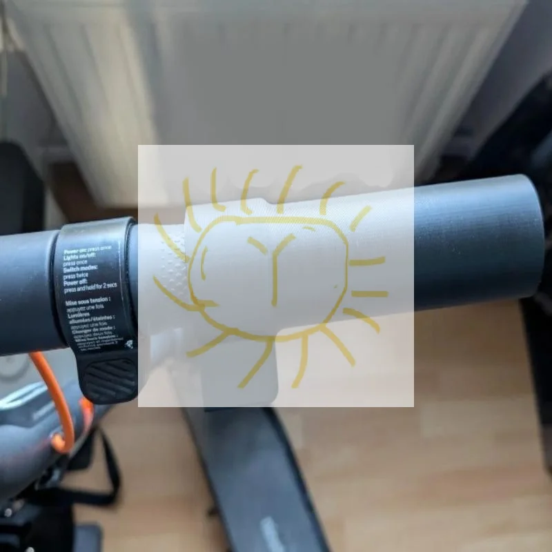 

Поворотная ручка дроссельной заслонки для электрического скутера, ручки для электрического скутера, противоскользящий текстурированный поворотный контроллер для городского применения