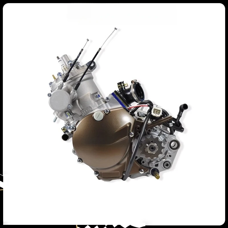 Off-Road Motorcycle Complete Engine Assembly Fit MT250 Two-Stroke Dirt Bike Replacement Parts