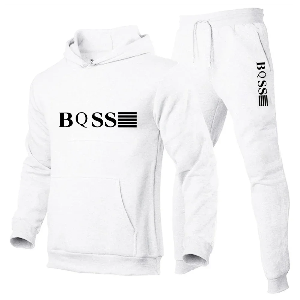 2024 Heren sportkleding mode sportkleding dames hoodie + broek tweedelige running casual sweatshirt joggingbroek herenkleding