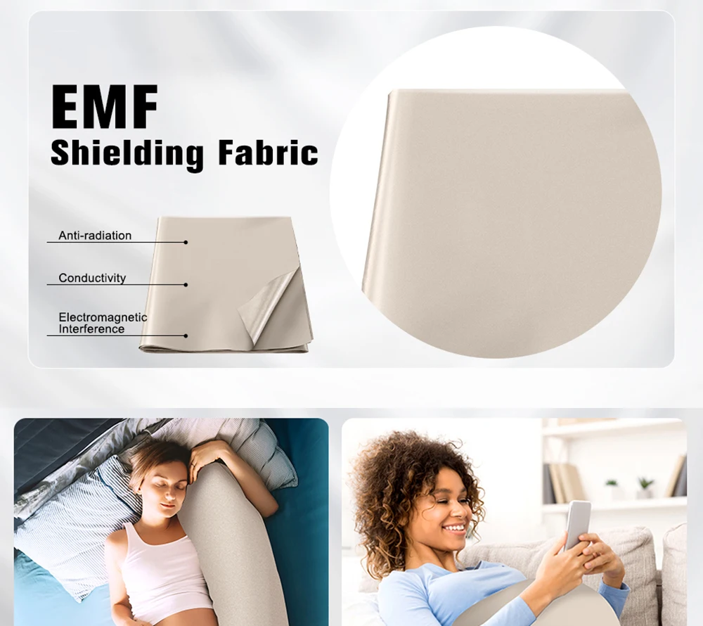 Faraday 5G Shield Stoff EMF EMI RF RFID-Abschirmung Anti-Strahlung Elektromagnetisches RFID-Blockiermaterial Blöcke Signale Mohamedщи – Detail 1
