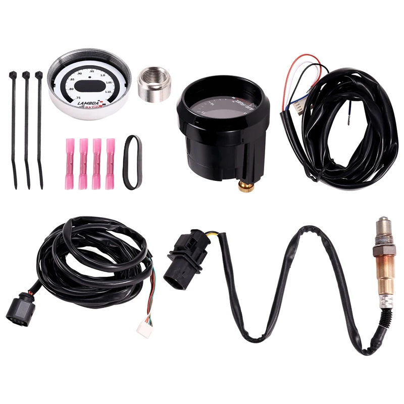 Air/Fuel Uego Gauge Kit 30-4110 UEGO Wideband O2 Air Fuel Ratio Gauge AFR 52Mm With 4.9 LSU Sensor