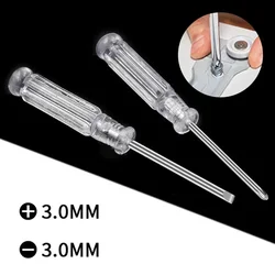 1Pc 3.74Inch Mini Screwdriver Small Slotted Cross Screwdriver Multifunctional Nutdrivers For Toys Phones Repair Hand Tools