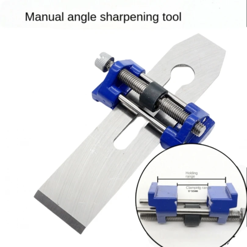 Affilacoltelli manuale strumento angolare guidato bloccaggio in lega di alluminio supporto Agnle fisso per falegname lavorazione del legno