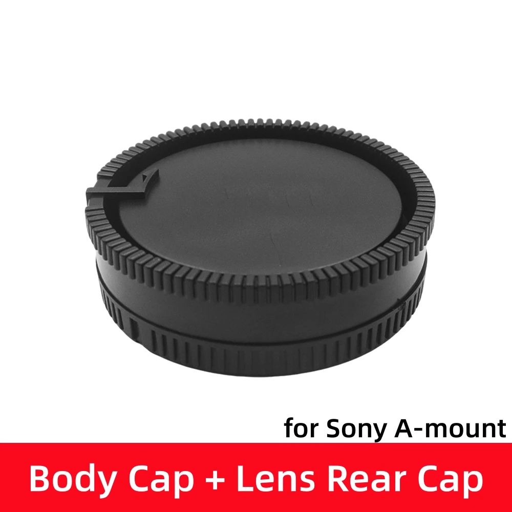 Camera Body Cover Lens Rear Cap Protect for Sony A Mount A58 A57 A77II A99II A65 A77 A99 II A35 A37 A100 DSLR SLT Accessories