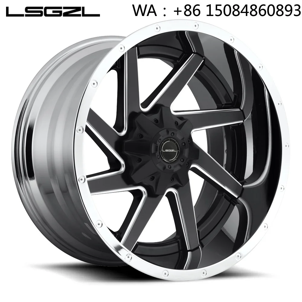 Auto Parts Custom Wheels 17-26 Inch Wear Resistant Forged Rim Long Service Life Passenger Car Replacement Wheels