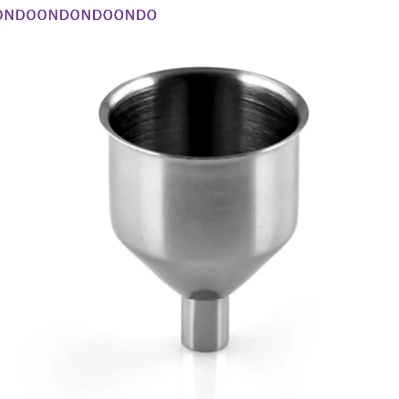 Stainless Steel Small Funnel Thickened Oil Wine Liquid Transfer Funnel Multi Caliber Household Kitchen Tool
