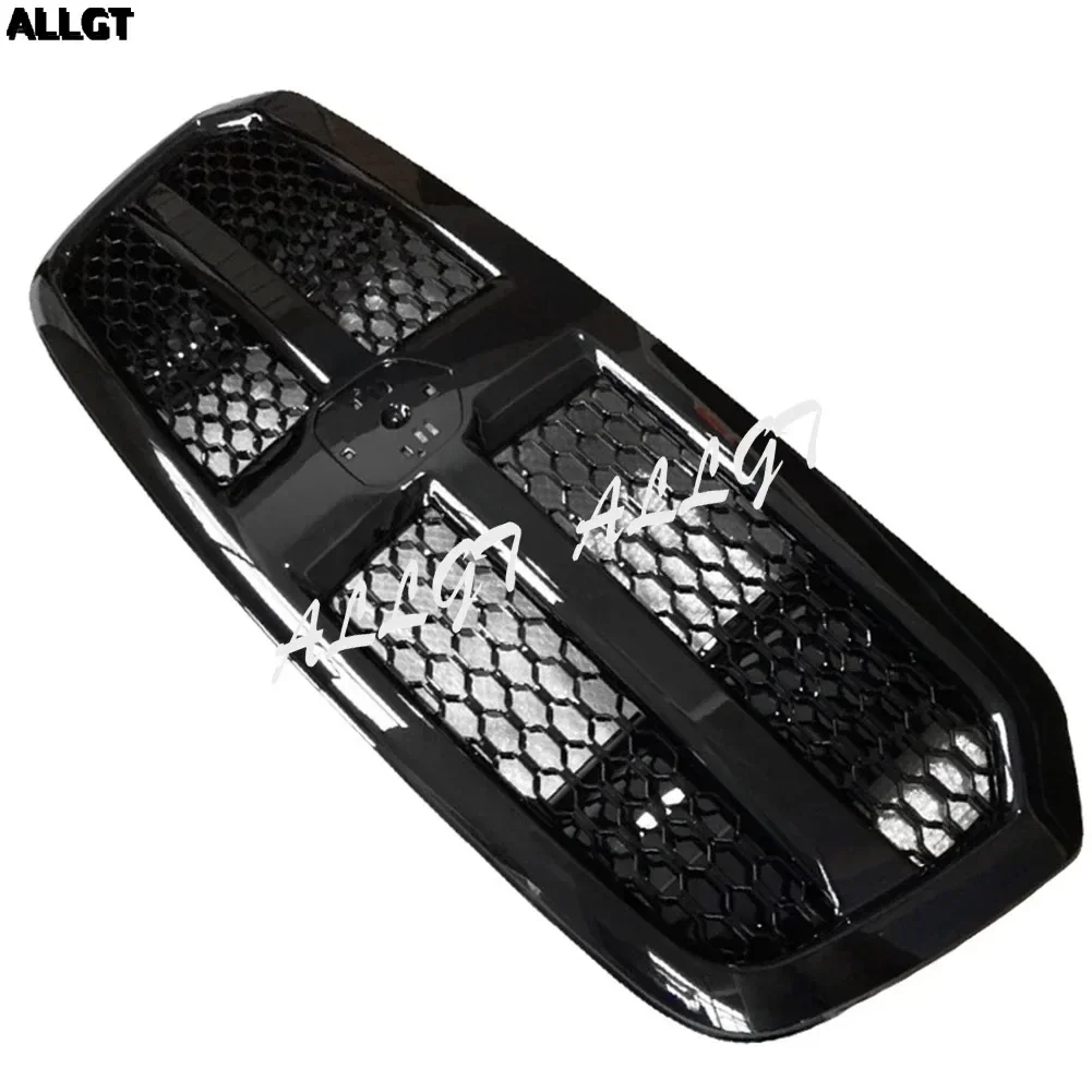 Front Grille Bumper Grill For Dodge RAM 1500 2014 2015 2016 2017 New ABS Glossy Black