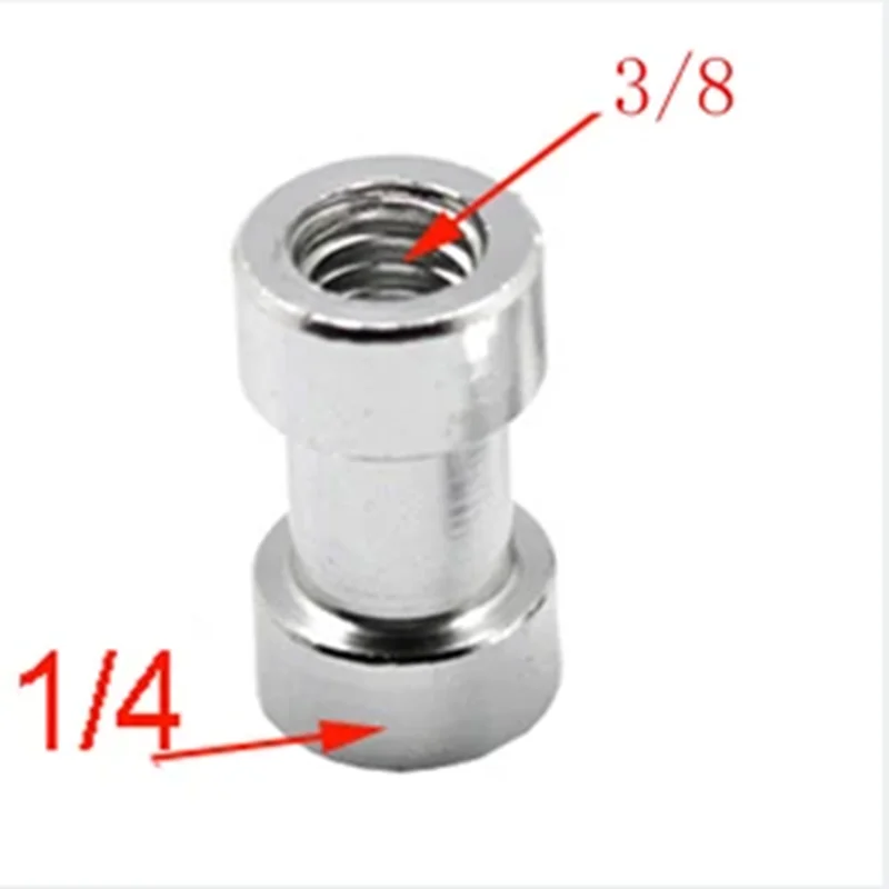 1/4" to 3/8" Male to Female Thread Screw Mount Adapter Tripod Plate Screw mount for Camera Flash Tripod Light Stand